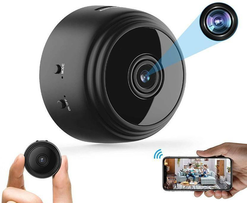Ducncon WiFi Magnet 1080P HD survellience CCTV IP Small Wireless Spy Camera(64 GB, 1 Channel)