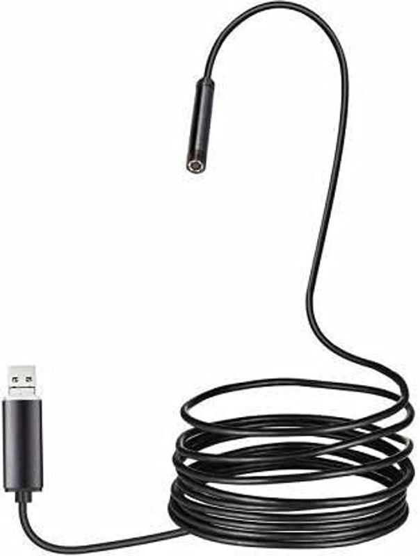 AVOIHS Endoscope 5.5mm Spy Camera IP67 Waterproof 6 LED Borescope OTG Compatible Security Camera(1 Channel)
