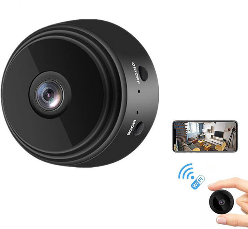FEERO HD Smart Mini Camcorder Night Vision Portable Home Security Wireless Mini Spy Camera(1 Channel)