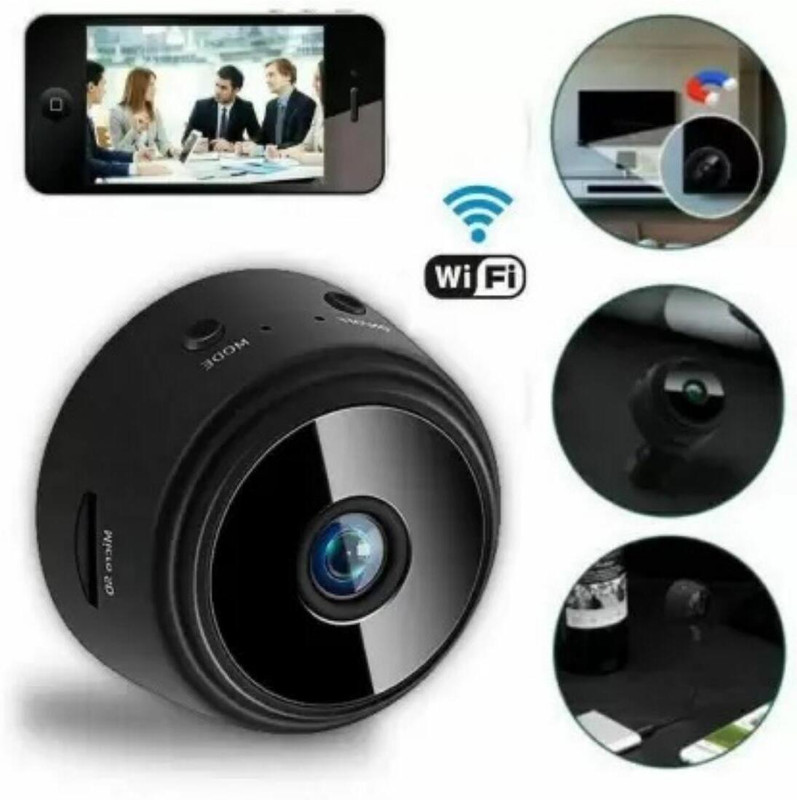 PERAMISYM A9 Mini Camera WiFi 1080P HD IP Camera Home Security Magnetic Camcorder Security Camera(64 GB, 1 Channel)