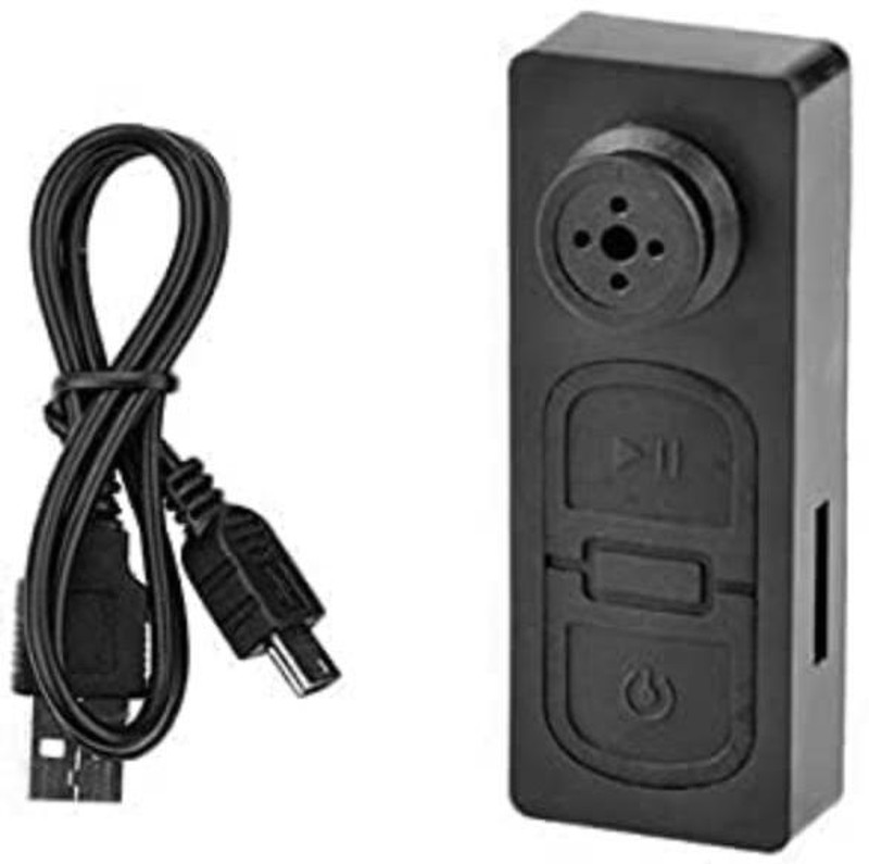 SATTOBISION Spy Hidden Shirt Button Camera 32gb Supportable Memory Small Portable Spy Camera(32 GB, 1 Channel)