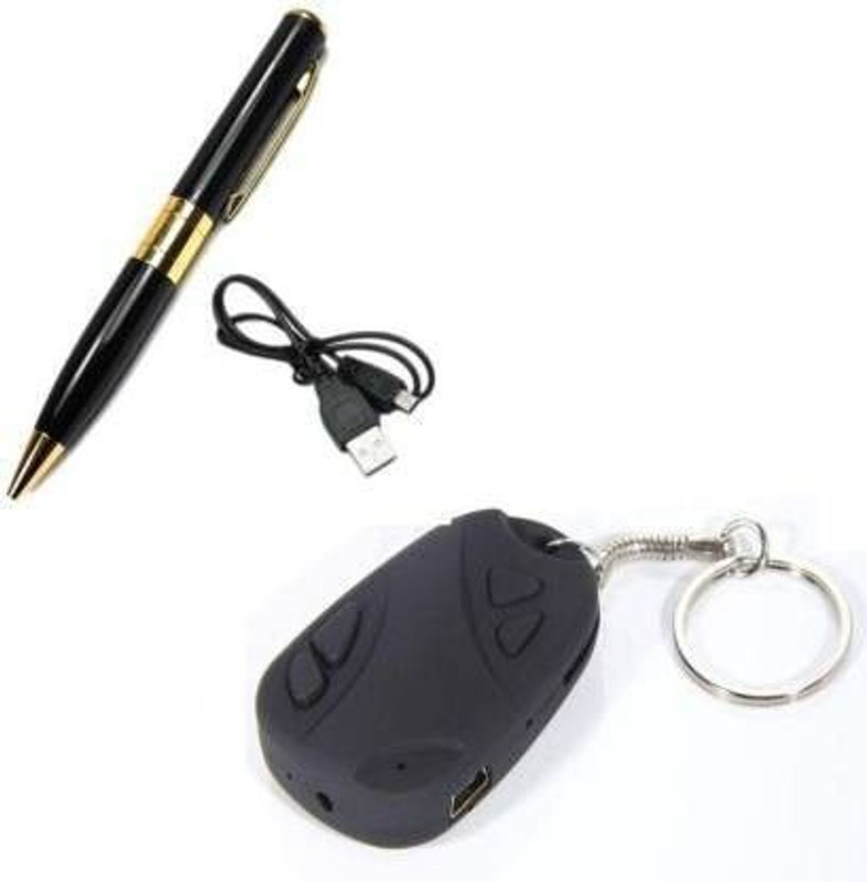 SKY HUB Hidden Spy Pen button Camera Mini HD 1080P Secret CCTV Video Recorder Spy Camera(1 Channel)