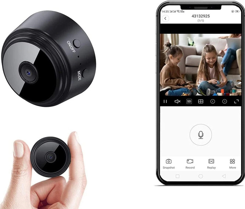 favone 1080p spy full hd wifi camera with long time battery backup Security Camera(3 Channel)