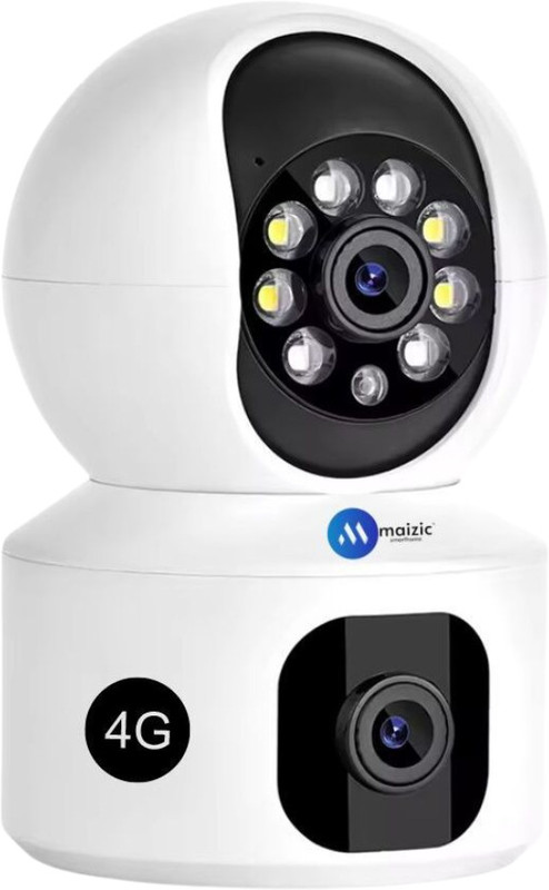 Maizic Smarthome Supercams 4G 2 in1 2K Indoor Home Security Camera Security Camera(1 Channel)