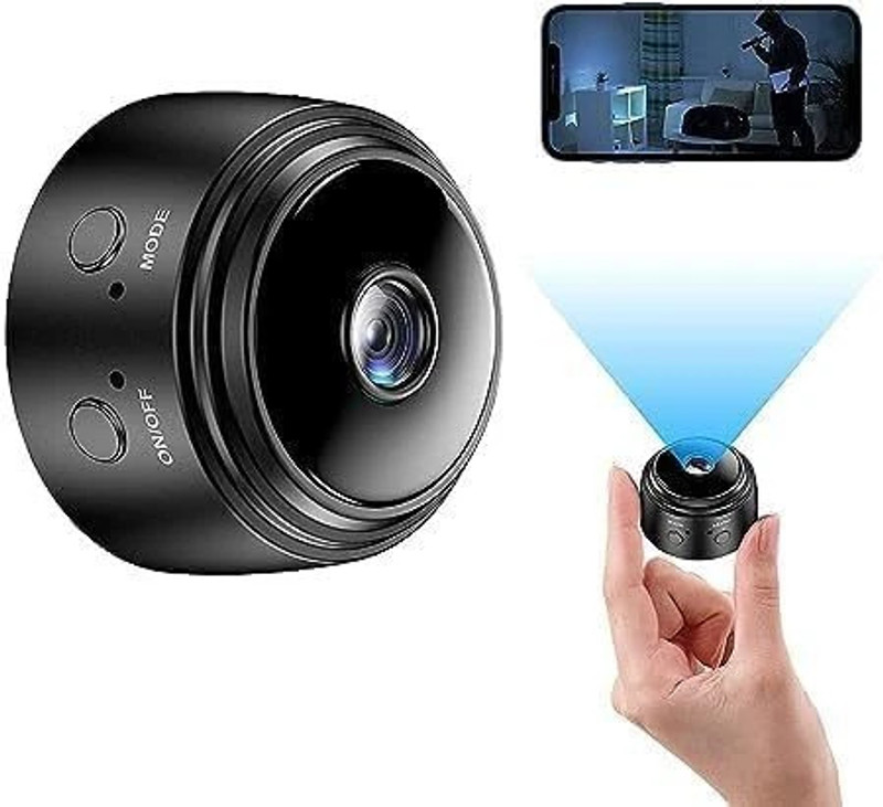 favone Mini Spy Magnet WiFi Wireless Portable Device Full HD with Long Time Recordig Spy Camera(NO GB, 2 Channel)