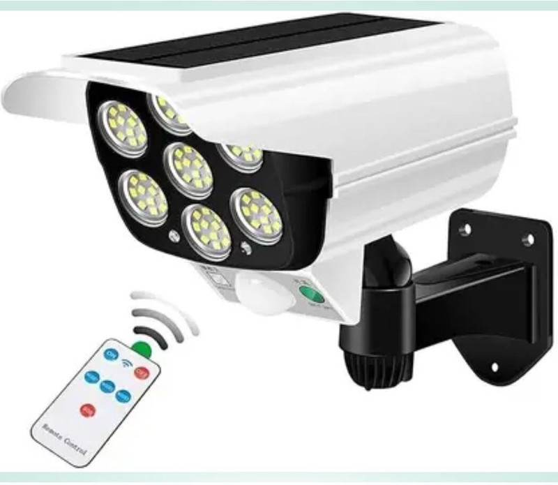DIGSMORDEN Solar Powered Security Dummy Camera Light with Motion Sensor Security Camera(1 Channel)