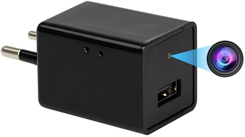 Safetynet Spy Hidden USB Charger Camera With Audio Video Recording Security Camera(32 GB, 1 Channel)