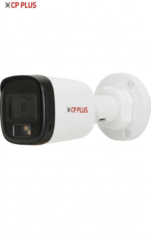 CP PLUS Full HD Bullet CCTV Camera | Colour Night Vision | Built-in Mic Audio Record Security Camera(1 Channel)