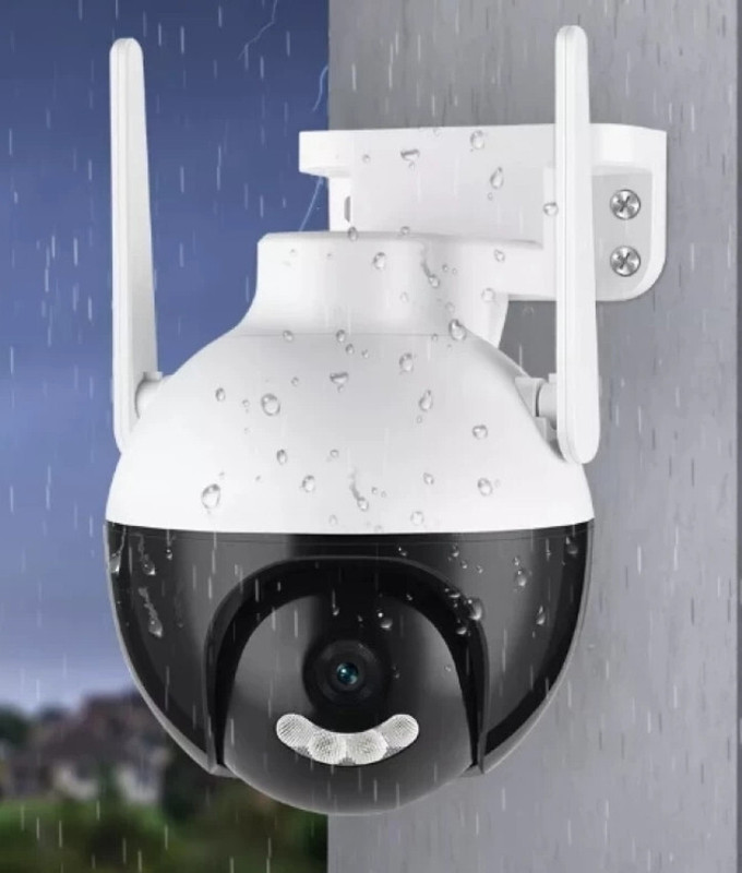 favone Polar wifi IP66 Waterproof AI Human Tracking Alarm Night vision NVR PTZ Security Camera(No GB, 1 Channel)