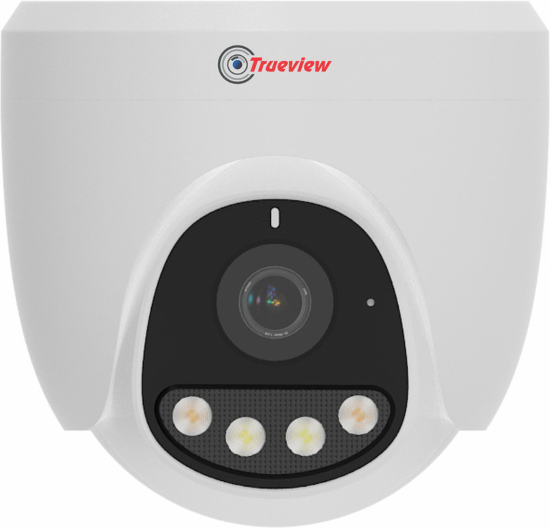 Trueview 3MP 4G SIM STQC Certified Dome | Color Night Vision | 2-Way Audio Security Camera(256 GB, 1 Channel)