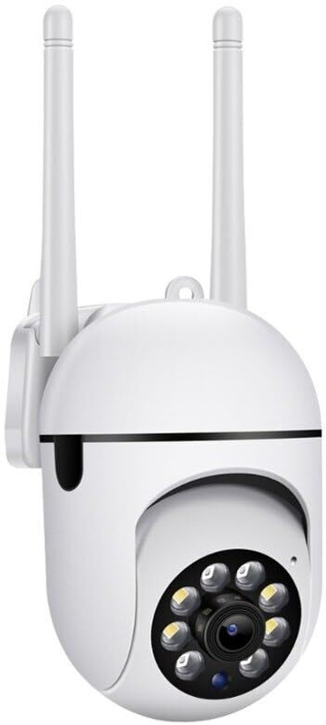 favone ull HD Wi-fi Wireless IP CCTV Light Vision Viewing Remote Indoor Bulb 360' PTZ Security Camera(NO GB, 1 Channel)