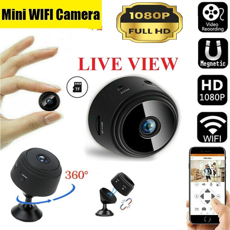 AVOIHS Spy WiFi Hidden 1080p HD Audio Video Recording long Battery Backup Night Vision Security Camera(128 GB, 1 Channel)