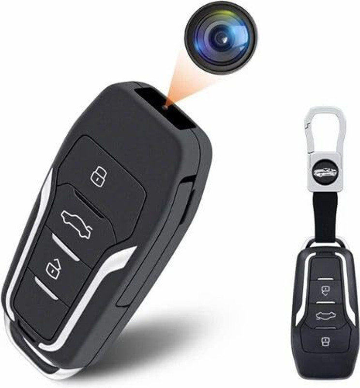MANIA ELECTRO Full HD 1920P Car Key Night Vision with Infrared Video & Motion 32GB Security Camera(64 GB, 1 Channel)