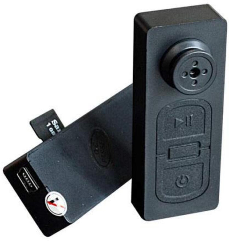 SNARIOVSN S918 HD Audio and Video Cam Covert Spy Miniature Button Hidden Camera Spy Camera(32 GB, 1 Channel)