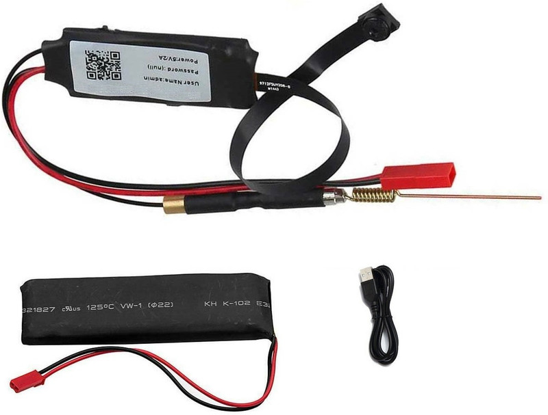 Severity Mini WiFi Spy Camera Module, Wireless 1080P Portable DIY Strip Pinhole Hidden Security Camera(1 Channel)