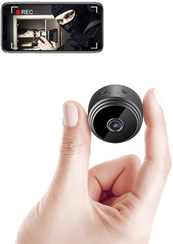SIFATECH Magnet Camera Motion Audio and Video Live Feed with Wireless Recorded Magnet Cam Security Camera(1 Channel)