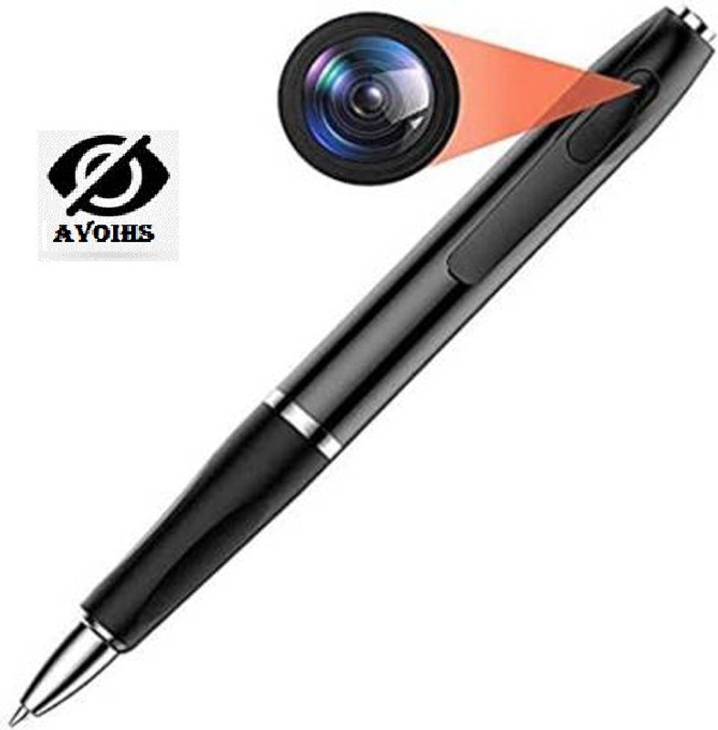 AVOIHS HD CCTV Spy Pen Camera 1080p Video Audio Support 64GB Card Long Battery Backup Security Camera(64 GB, 1 Channel)