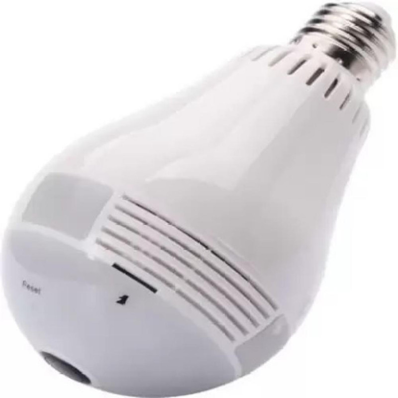 SKY HUB High Quality WiFi Bulb Shape Fisheye 360°Panoramic Wireless Camera with LED Bulb Spy Camera(128 GB, 1 Channel)