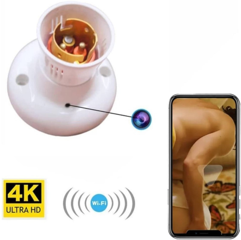 lookcam WIFI CCTV LIVE DIRACT 220V FULL HD SPY HIDDEN Security Camera(128 GB, 1 Channel)