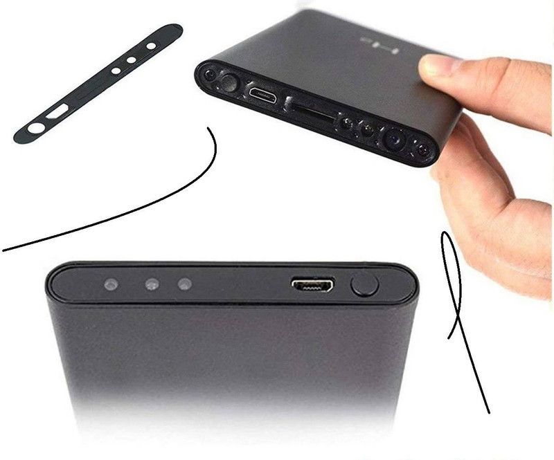 SKY HUB 1080P Mini Power Bank Spy Camera – Portable Hidden Lens Recorder Spy Camera(32 GB, 1 Channel)