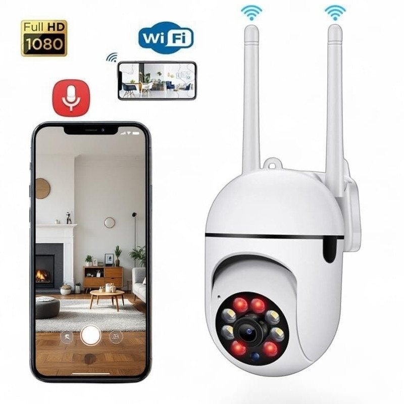 m2wear CCTV 4MP HD Camera For PTZ wifi camera with color night vision intelligent alarm Security Camera(1 Channel)