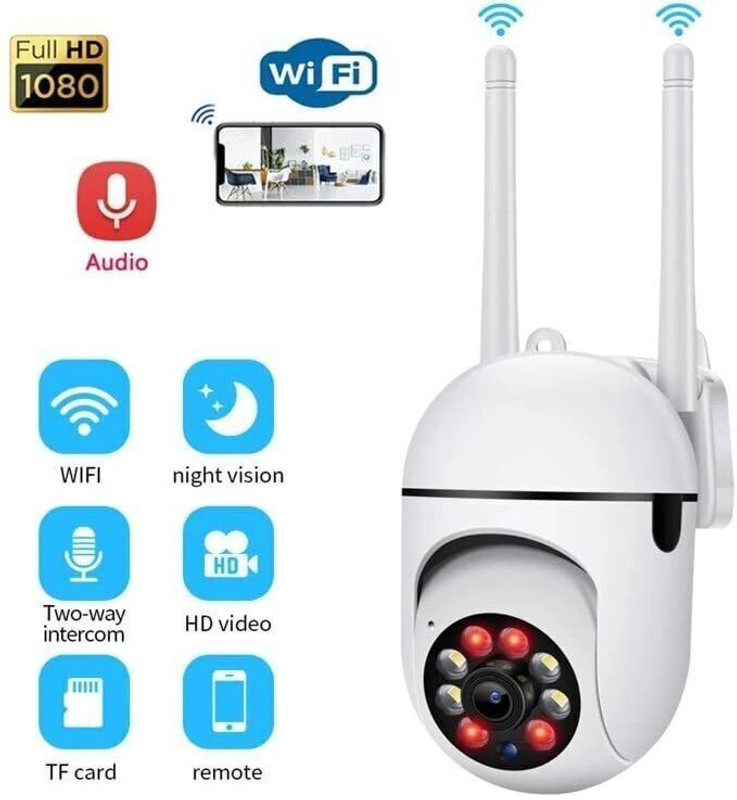 NXXTTNK ptz lamp wifi camera ptz hd night vision two way communication baby monitor Security Camera(NO GB)