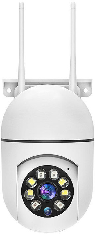 ONLINE CLIQ Smart 360 PTZ 2K Wi-Fi Camera 4MP AI App Alerts Alarm Cloud+SD Storage Security Camera(128 GB, 1 Channel)