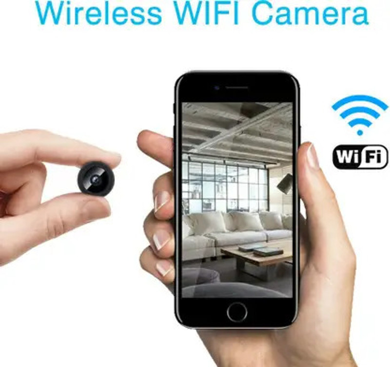 PERAMISYM Mini Spy Cam A9 – Hidden, Wireless, Magnetic, Night Vision Spy Camera(32 GB, 1 Channel)