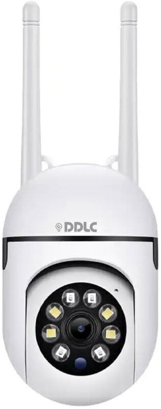 DDLC Full HD Wi-fi Wireless IP CCTV Light Vision Viewing Remote Indoor Bulb 360' PTZ Security Camera(1 Channel)