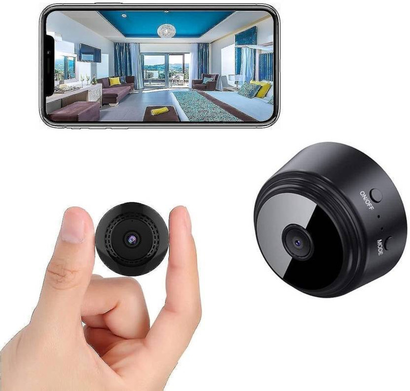 SKY HUB Hidden Nanny Cam 1080P WiFi Magnetic Spy Audio Video Stream Security Camera(64 GB, 2 Channel)