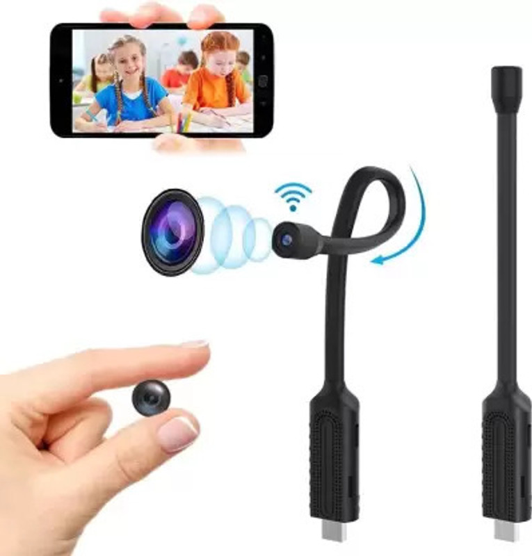 SKY HUB Spy Camera WiFi Hidden Cameras Wireless Mini Cameras USB Plug Security Camera(64 GB, 1 Channel)