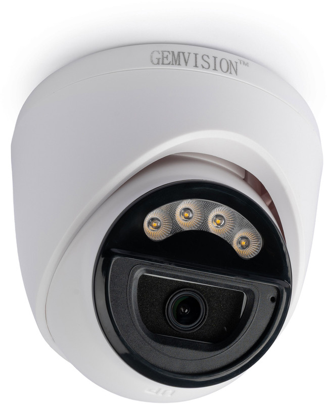 GEM VISION 3MP Full HD Indoor Dome CCTV Camera with Full Color Night Vision Plug & Play Security Camera