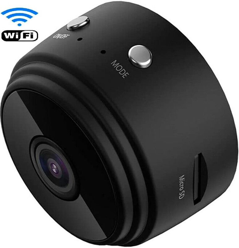 AVOIHS Mini Spy Camera Magnet WiFi Hidden Camera Wireless Portable Long Time Recording Security Camera(128 GB, 1 Channel)