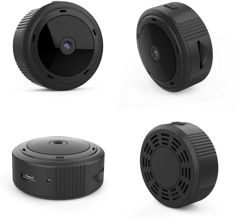 SNARIOVSN WiFi CCTV Magnet Mini Magnetic Live Stream Night Vision Wireless IP1080P Camera Security Camera(32 GB, 1 Channel)