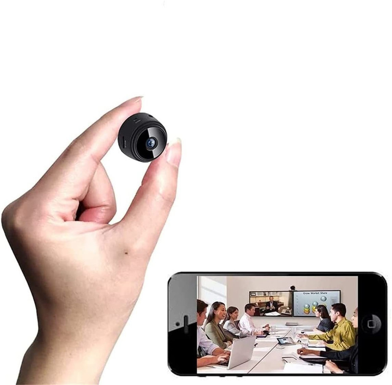 SROPX Mini Spy Camera Wireless WiFi Hidden Camera HD 1080P Home Security Security Camera(64 GB, 1 Channel)