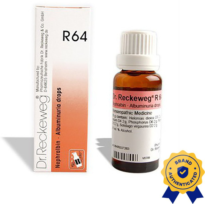 Dr. Reckeweg R64-Albuminuria Drops(22 ml)