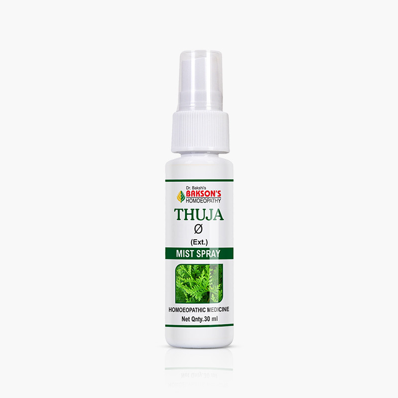 Bakson's Homoeopathy THUJA (EXT.) MIST Spray(30 ml)