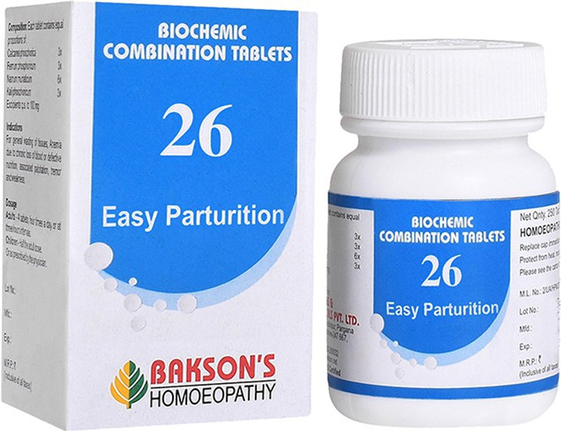 Bakson's Homoeopathy Biochemic Combination Tablets # 3 (Colic) Tablets(250 Units)