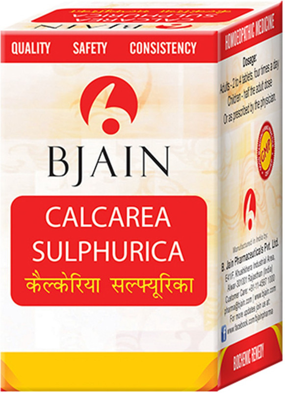Bjain Calcarea Sulphurica 30X Tablets(450 g)