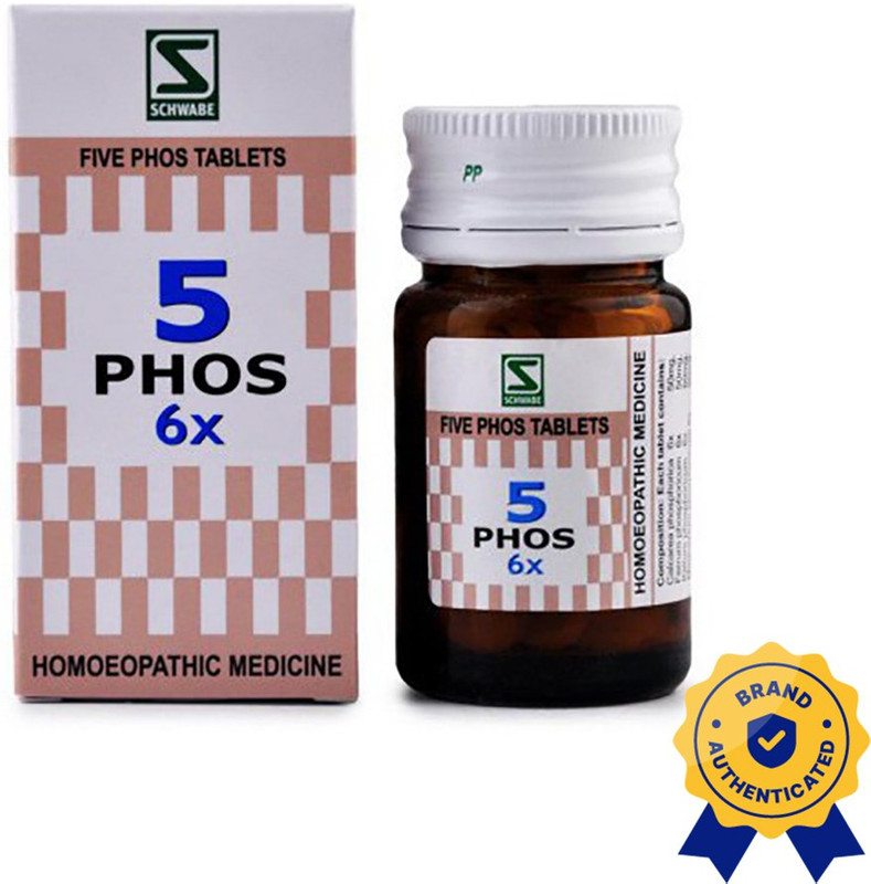 Dr.Willmar Schwabe India Five Phos 6X 6X Tablets(2 x 550)