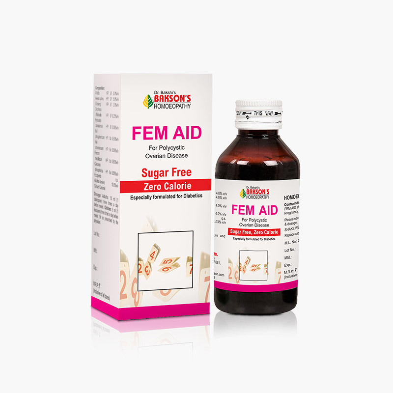 Bakson's Homoeopathy MENSO AID (SUGAR FREE)� Syrup(115 ml)