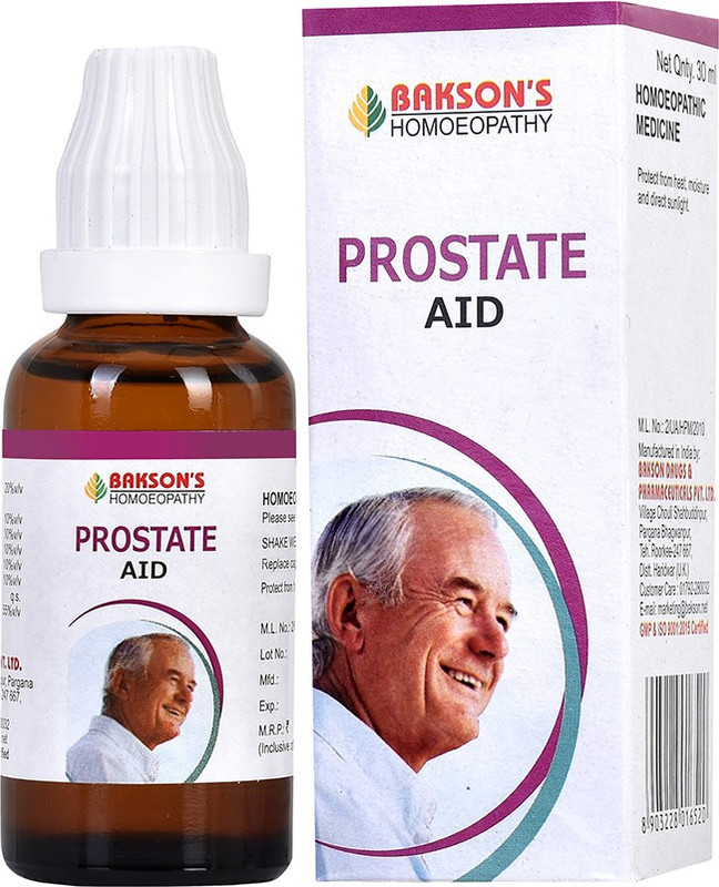 Bakson's Homoeopathy Prostate Aid Drops(30 ml)