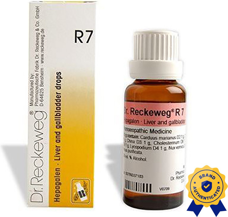 Dr. Reckeweg R7-Liver & Gallbladder Drops(22 ml)