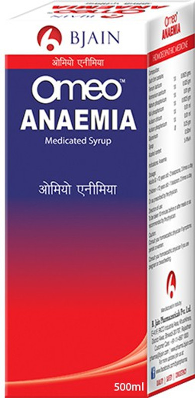 Bjain Omeo Homeopathic Anaemia , Syrup(500 ml)
