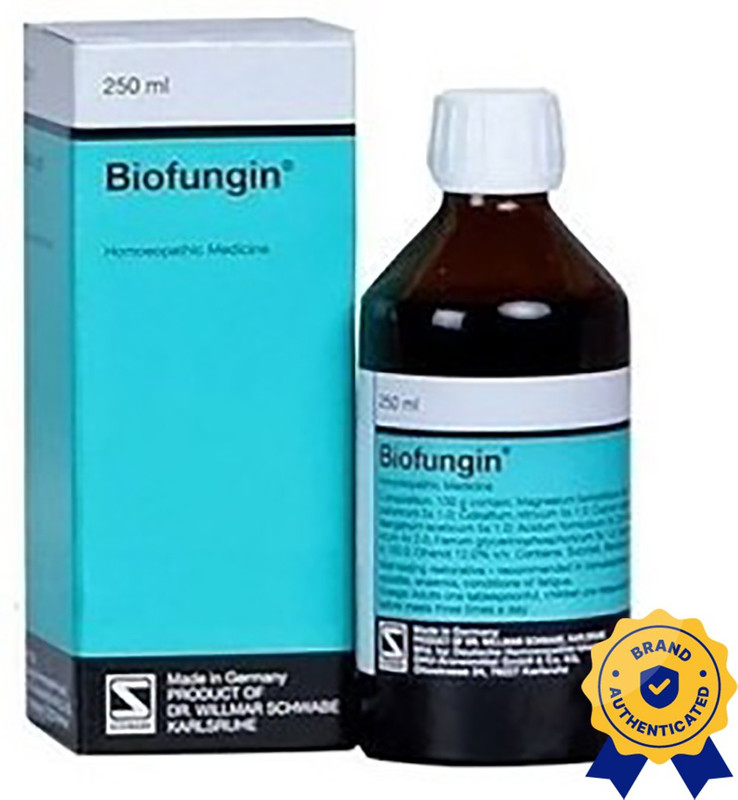 Dr.Willmar Schwabe India BIOFUNGIN HOMEOPATHIC MEDICINE 250 ML Liquid(250 ml)