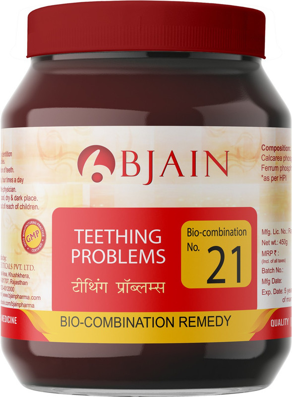 Bjain Bio-Combination No.21 (Teething Problems) Tablets(25 g)