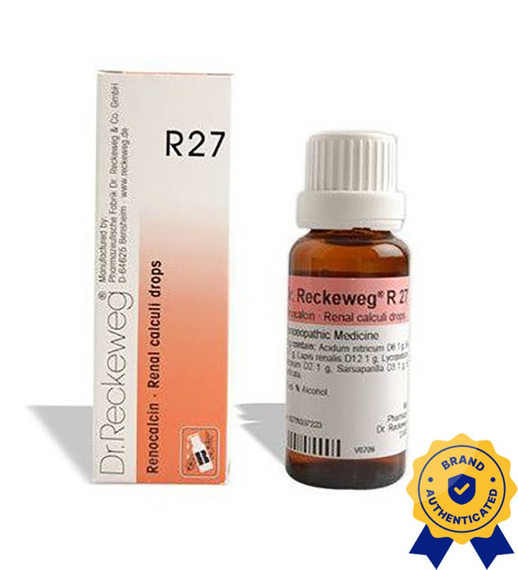 Dr. Reckeweg R27-Renal Calculi Drops(22 ml)