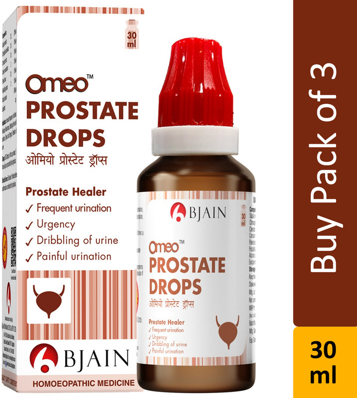 Bjain OMEO PROSTATE , Drops(3 x 30 ml)