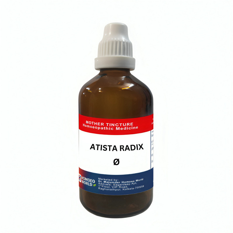DR. MAJUMDER HOMOEO WORLD Atista Radix Q Mother Tincture(100 ml)