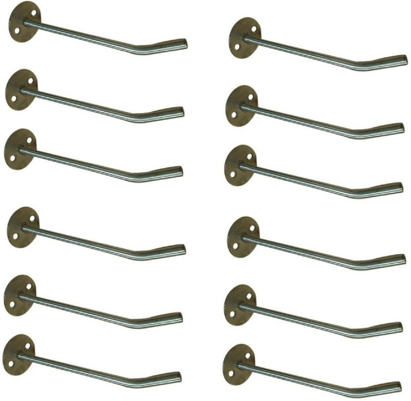 Q1 Beads 6 inch display hooks Wall mount- 12 pcs. Hook 12(Pack of 12)